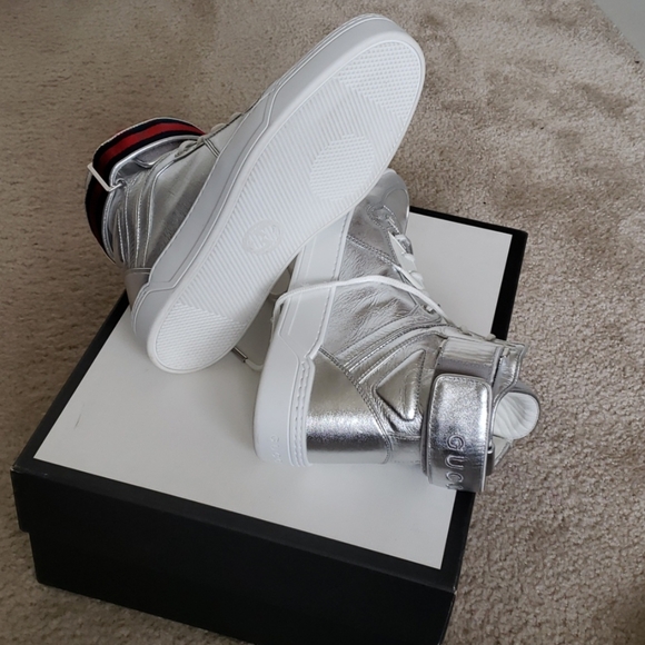 Gucci high top sneakers - Picture 2 of 10